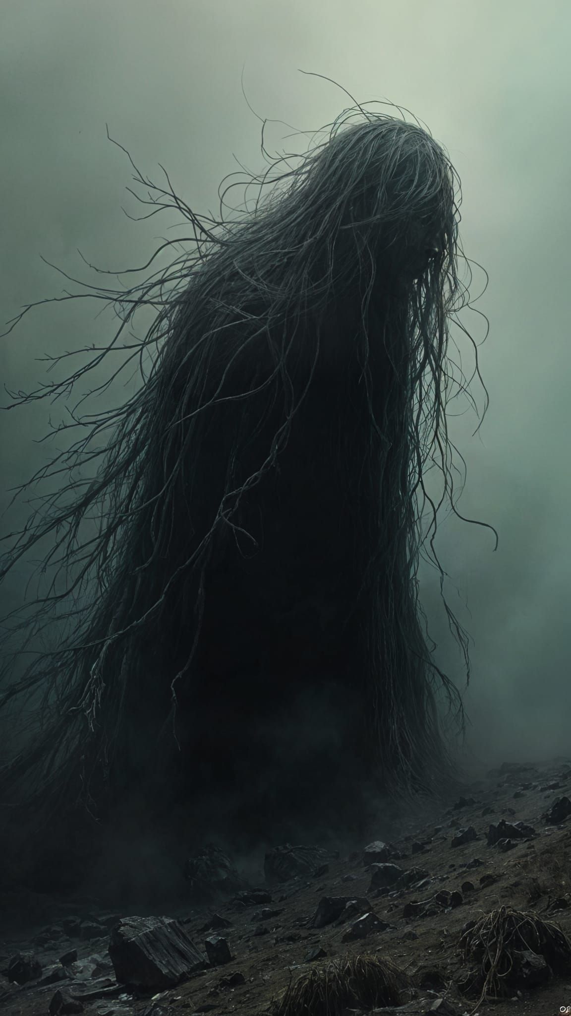 Apocalyptic Cityscape in a Dark, Gothic Style