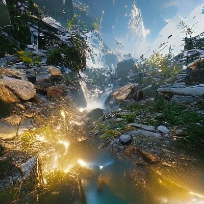 Worlds Collide: Stunning 3D Render