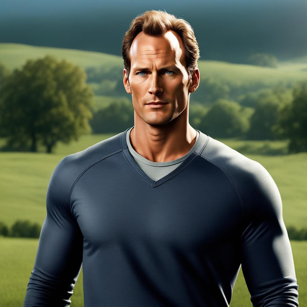 Hyperrealistic Portrait of Jonathan Kent on Kent Farm