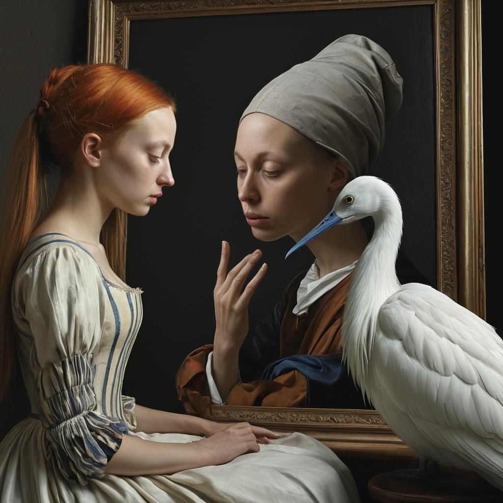 Abstract 15th Century Life: Detailed Matte Painting