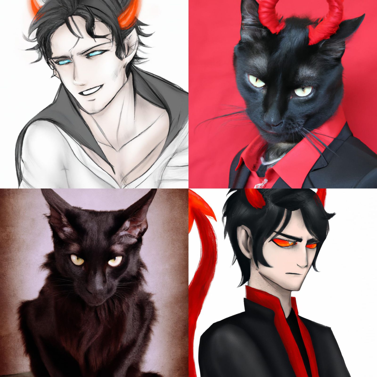 Handsome Lucifer Portrait