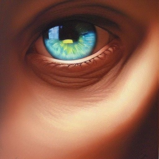 Expressive Eyes: An Oil Painting by Gurney