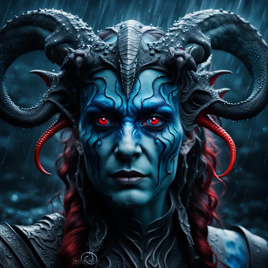 Female Warlock Rescued from Underwater Prison