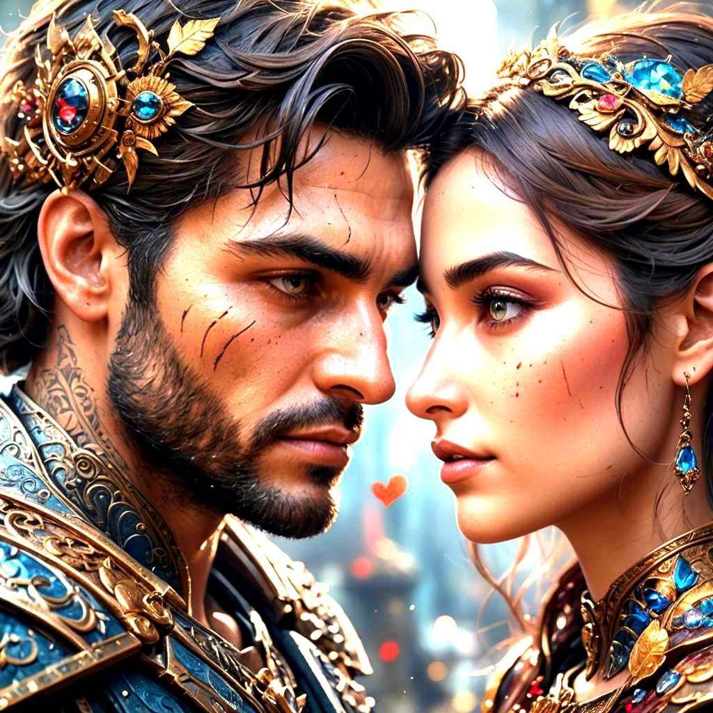 Loving Gaze: Detailed Matte Painting in 8K