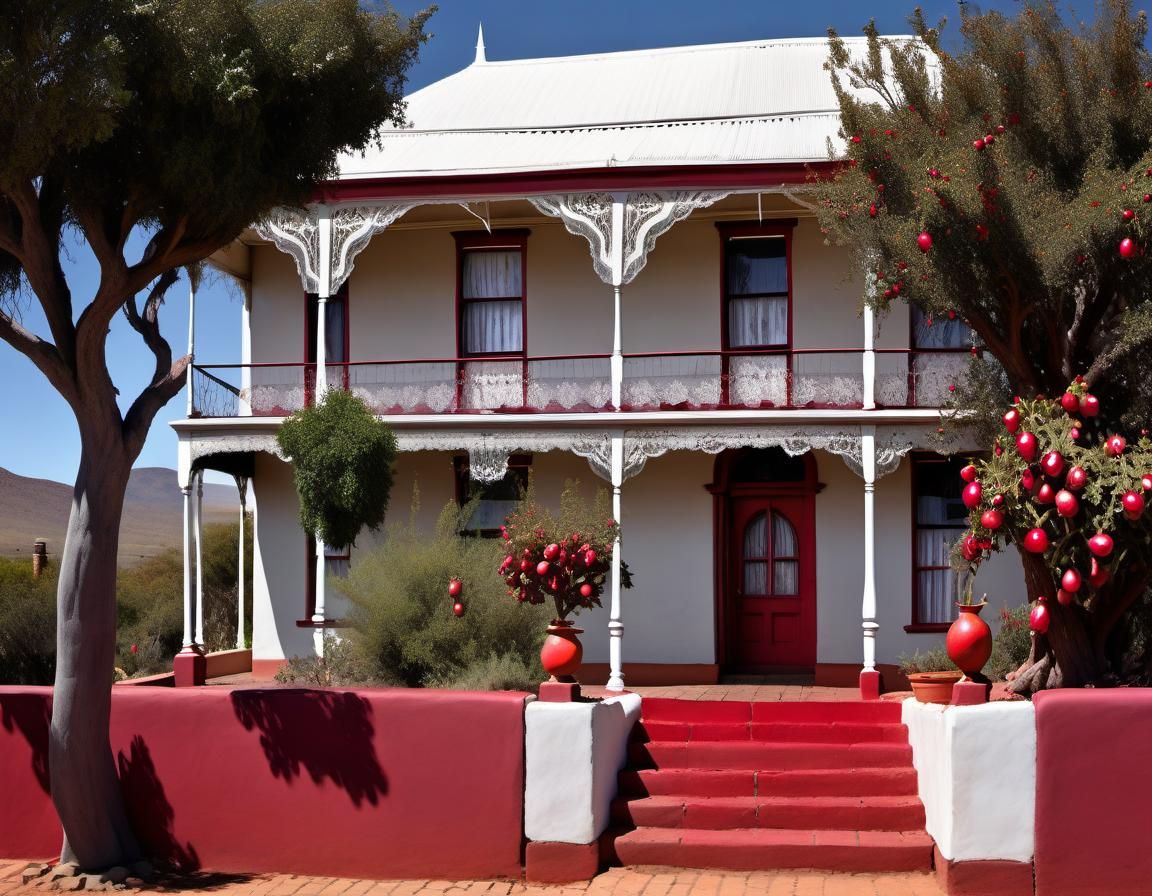 Victorian House in Karoo Town with Verandah