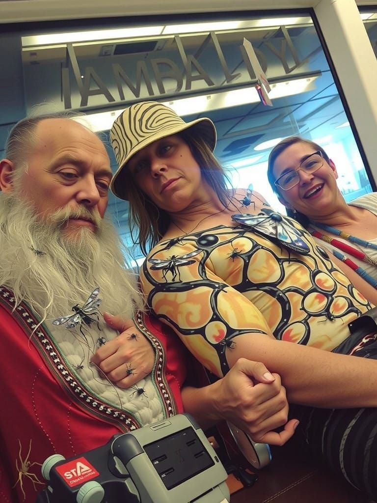 Biomechanical God Transfers Power to Merge with Insects in V...