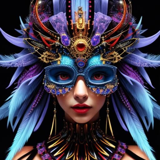 Surreal Psychedelic CGI Masterpiece in 8k