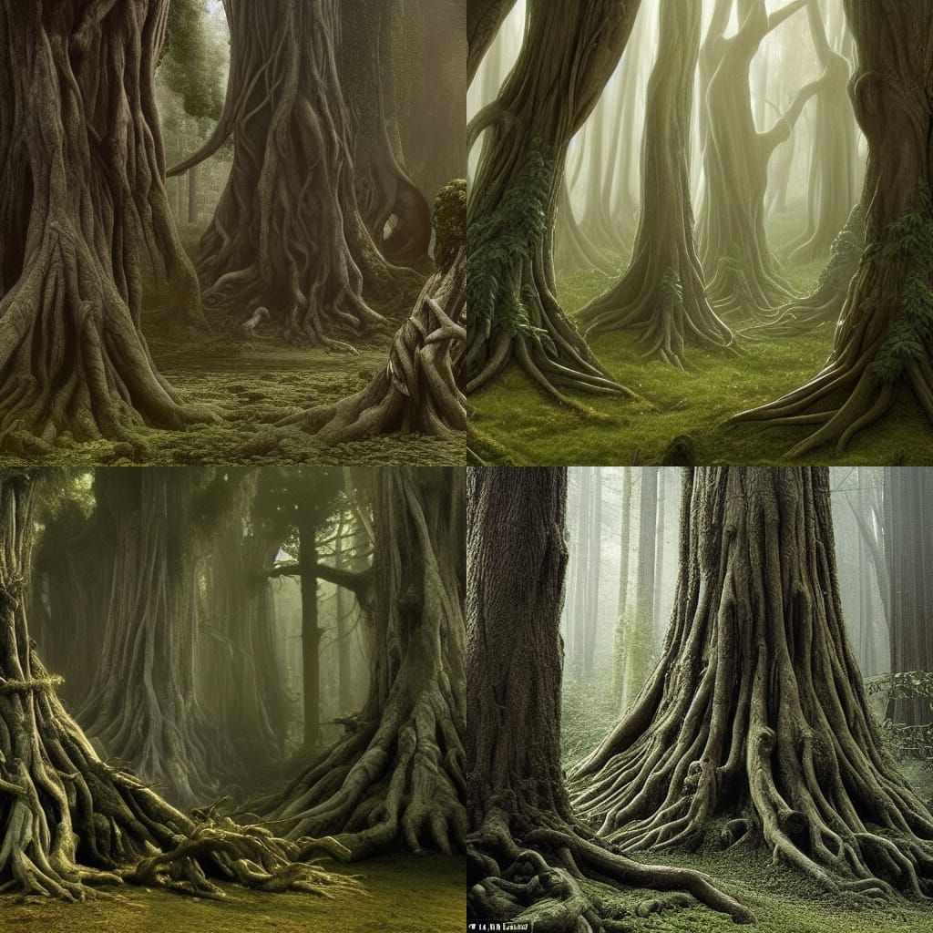 Entmoot: An Army of Tree Giants in Ancient Forest