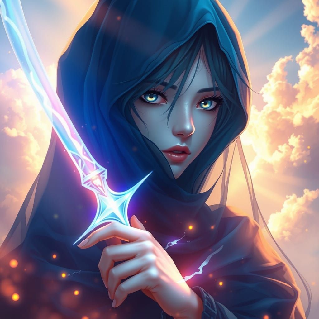 A Mysterious Goddess with a Reaper's Power