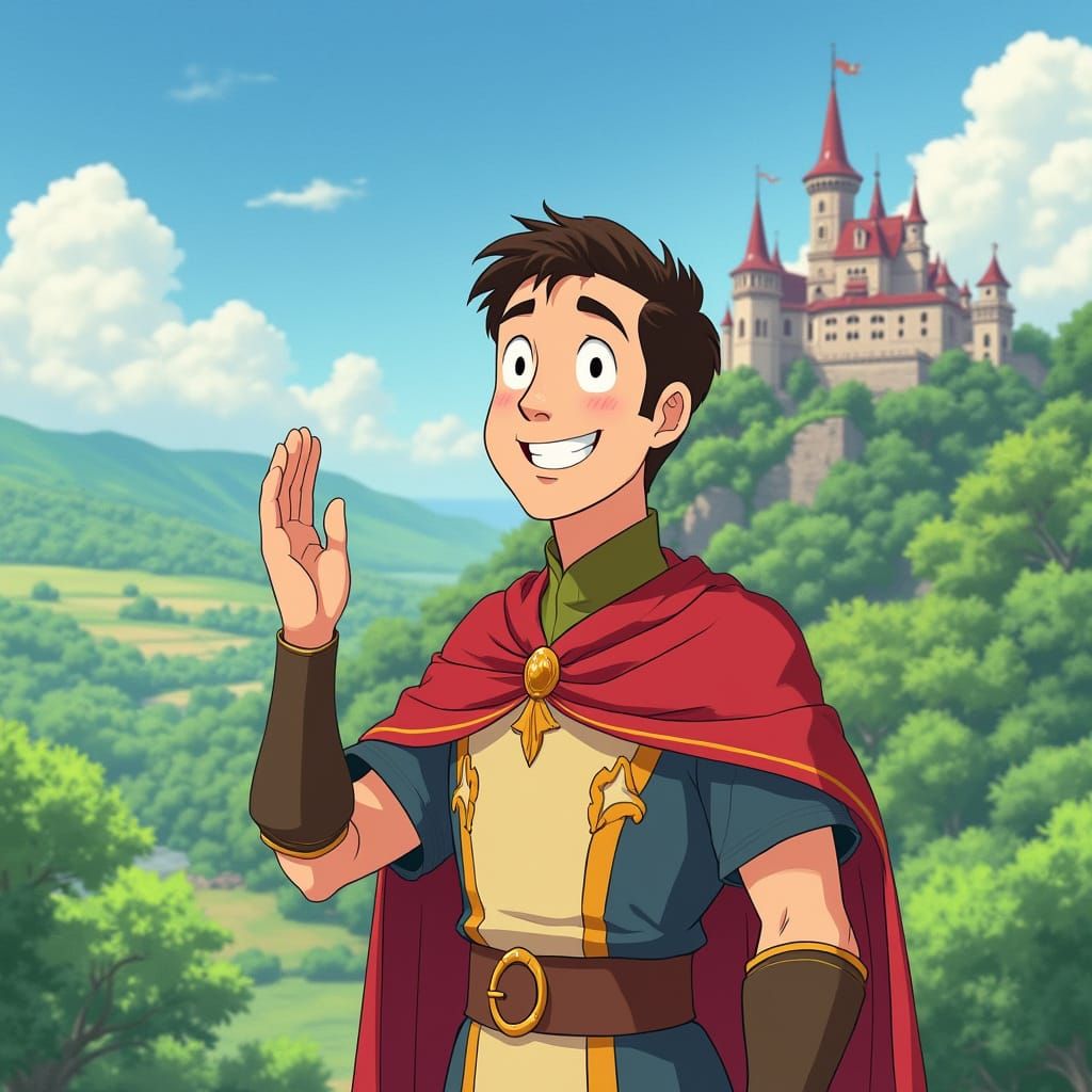 Baldwin King's Triumphant Return in Whimsical Kingdom