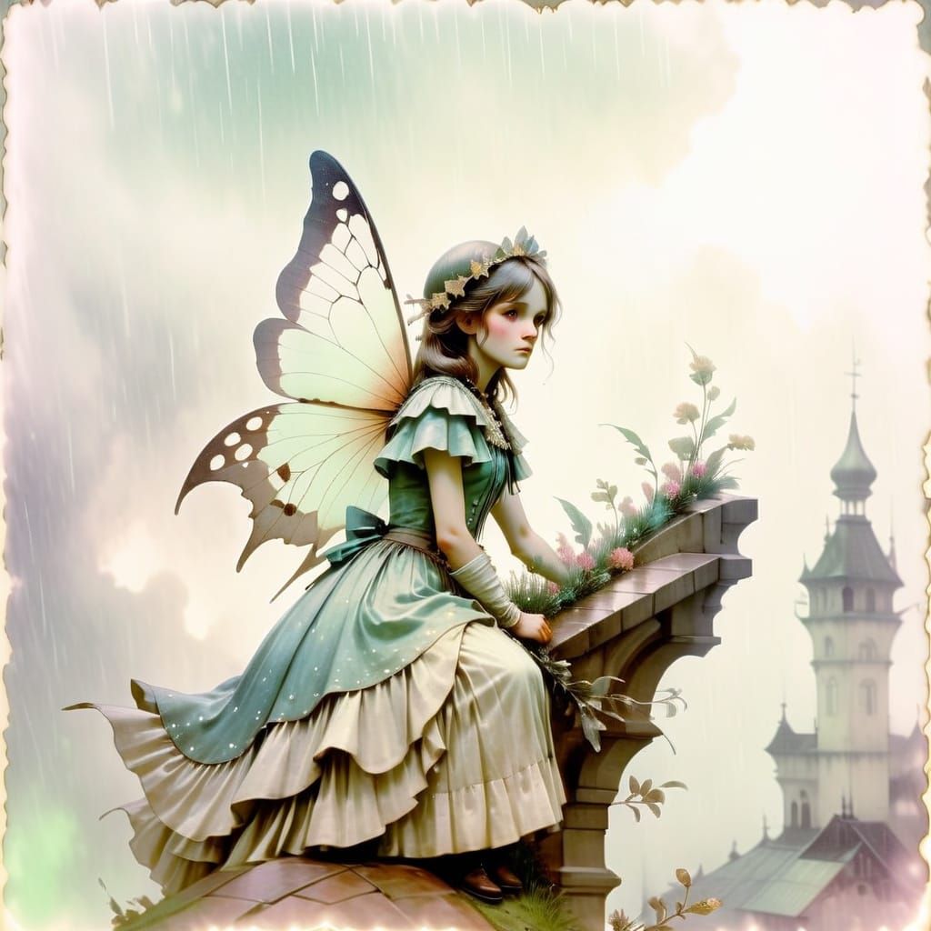 Victorian Spanish Rebels in Rainy, Zaria Style