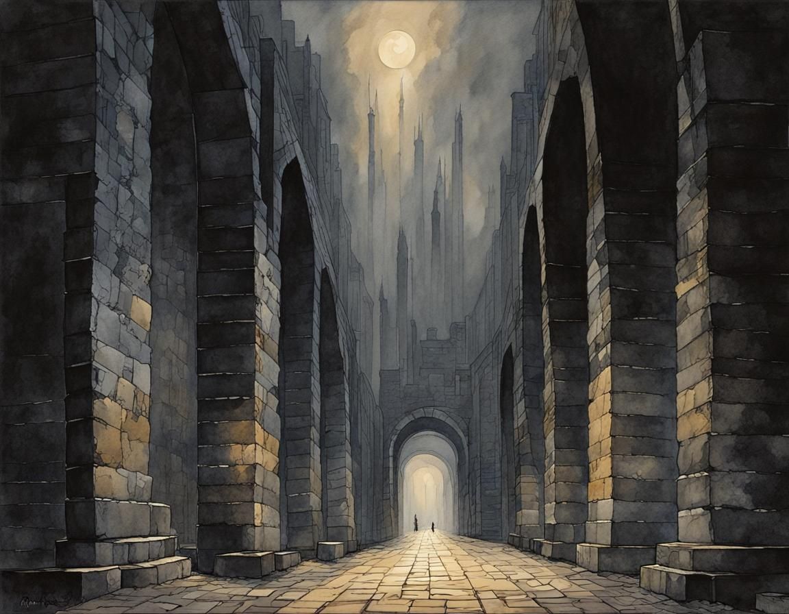 Dark Art Deco Mines of Moira