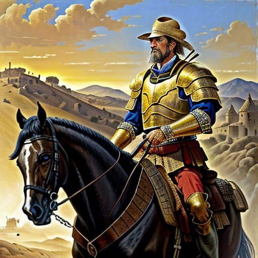 Don Quixote Rides Forth in Spanish Realism