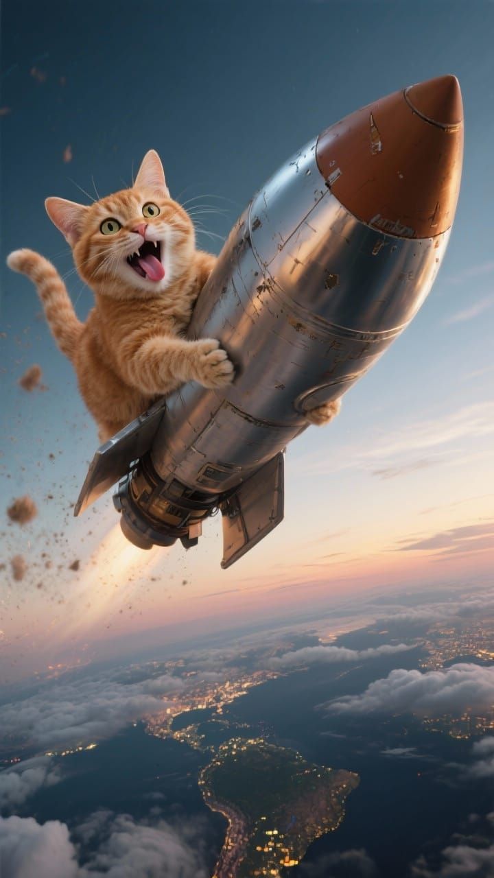 "Mission: Im-Paw-sible - The Rocket Cat"