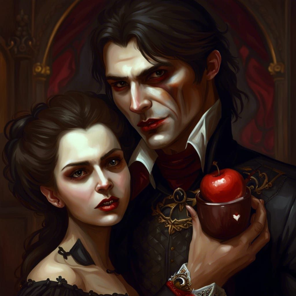 Vampire Toreador with Human Companion
