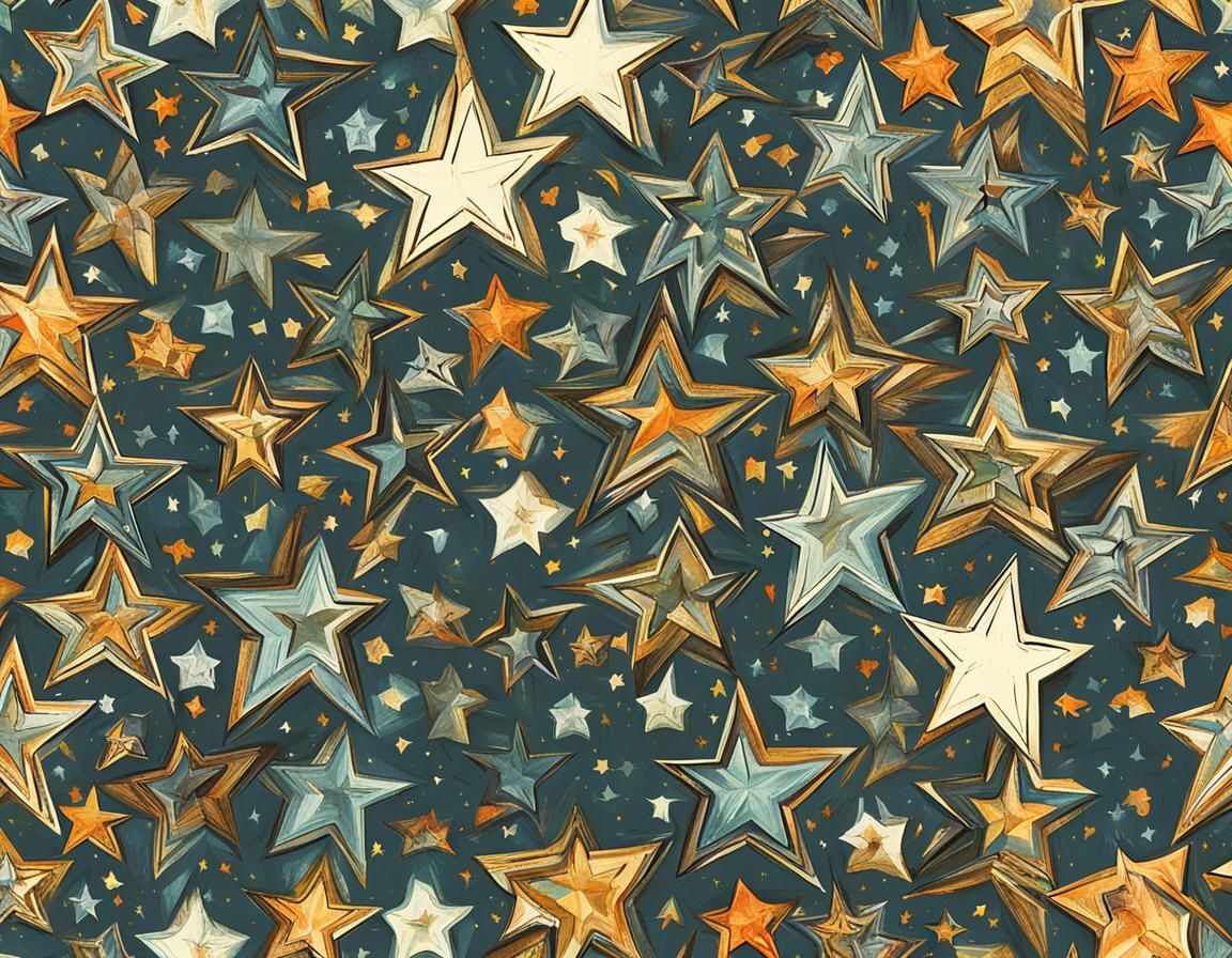 AI Generated Image of Stars