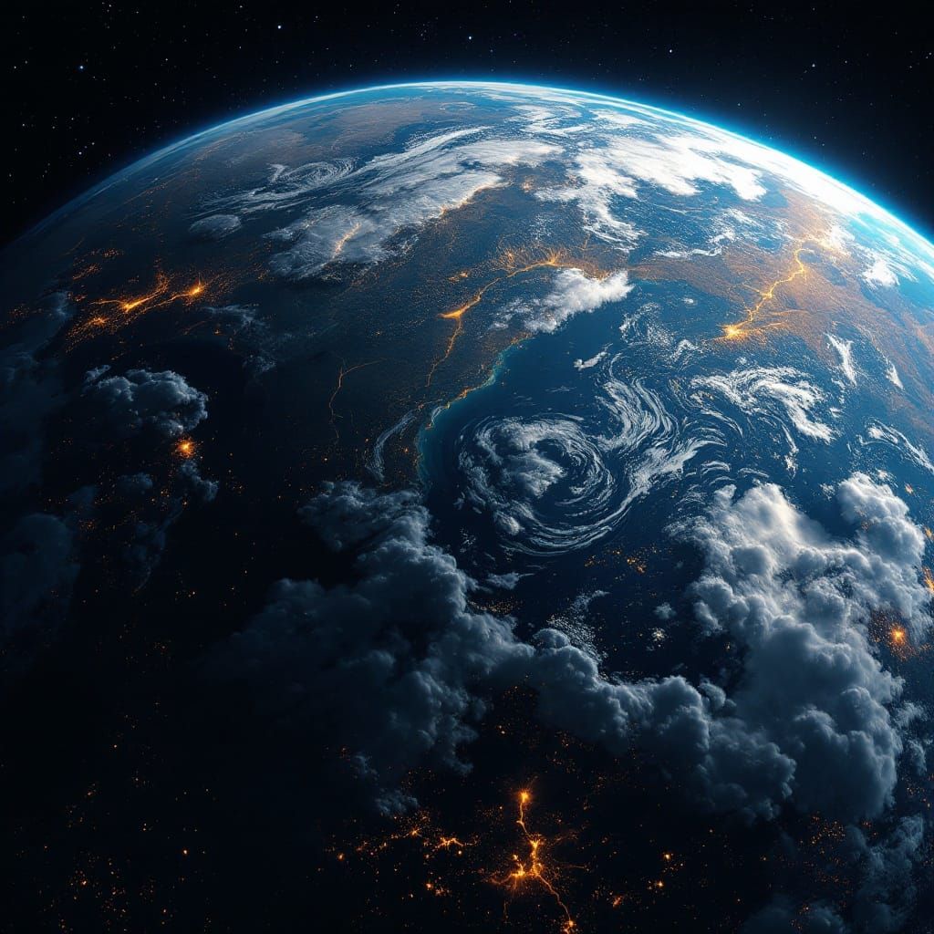 Lunar Perspective on a Fantastical Earth