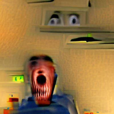 Screaming Person: A Study in Fear