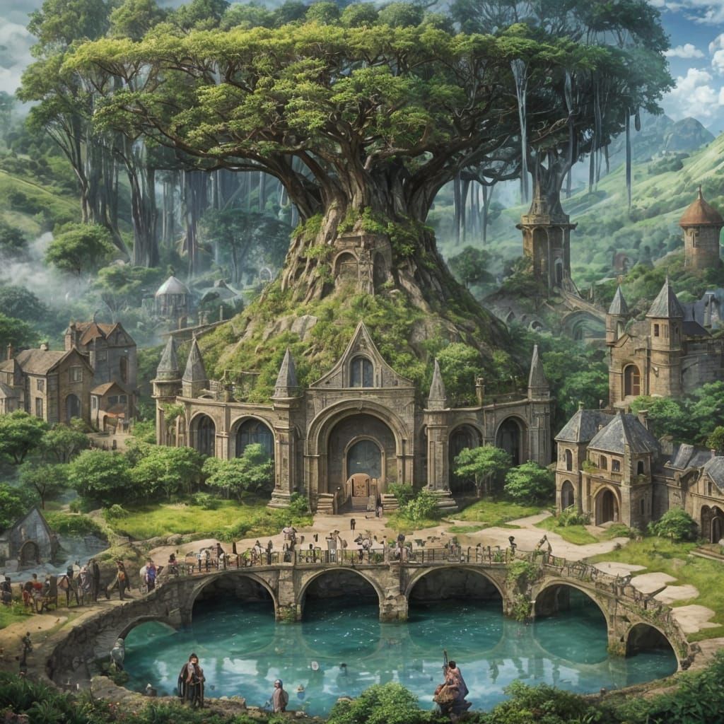 Ringfort Village in Moon Tree Valley