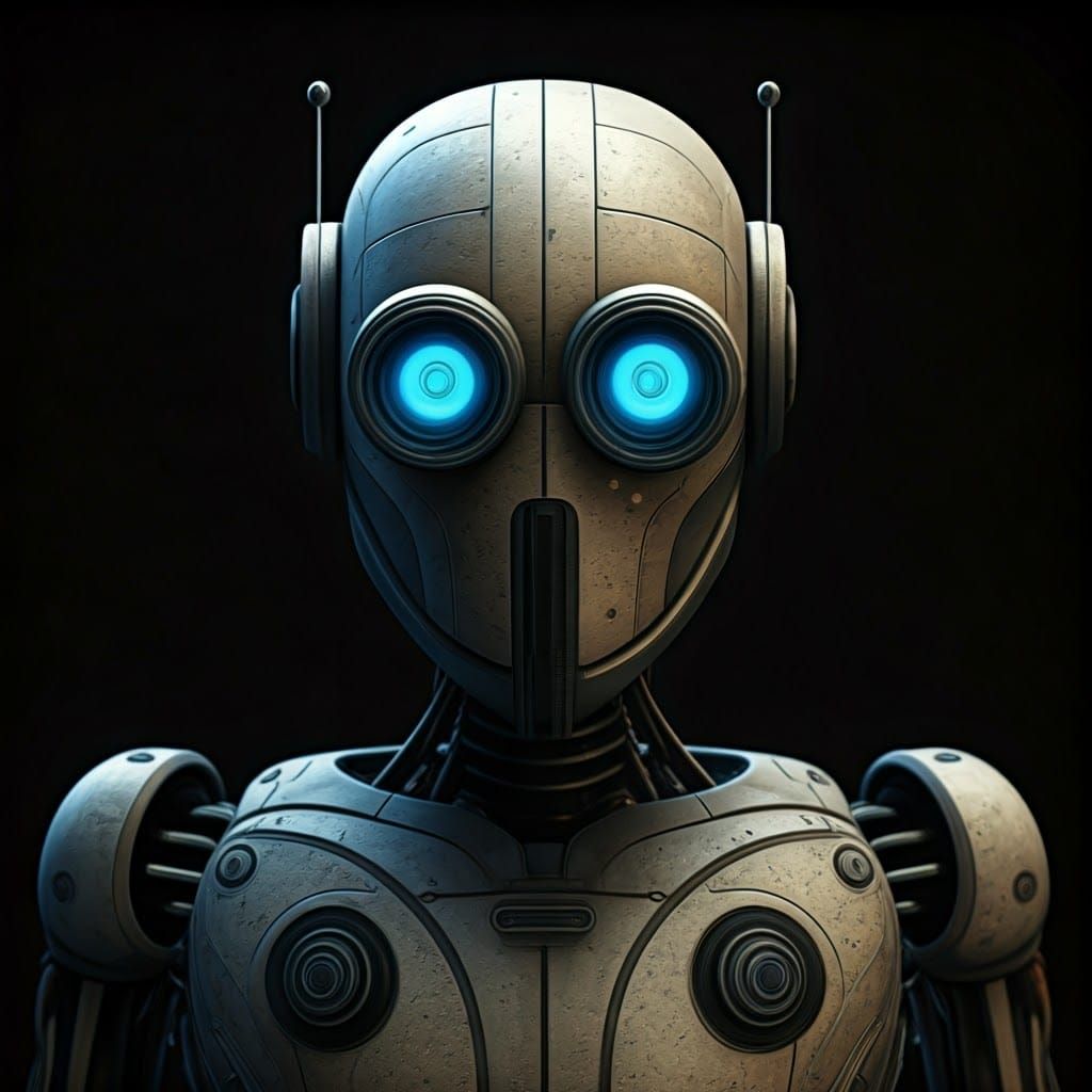 Robot Sees Its Own Mind in Stunning Cyberpunk Vision