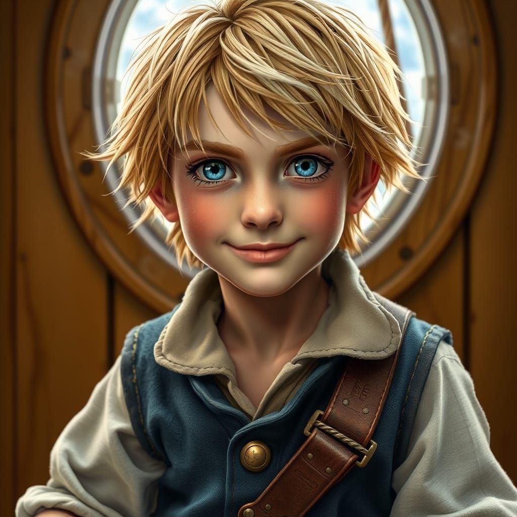 Adventurous Cabin Boy Portrait