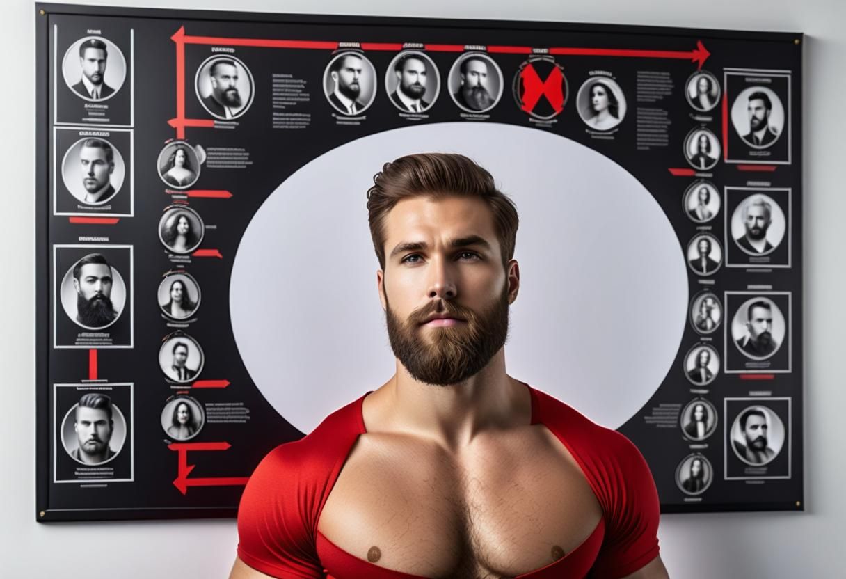 Man Studies Crime Board with Zodiac Symbols