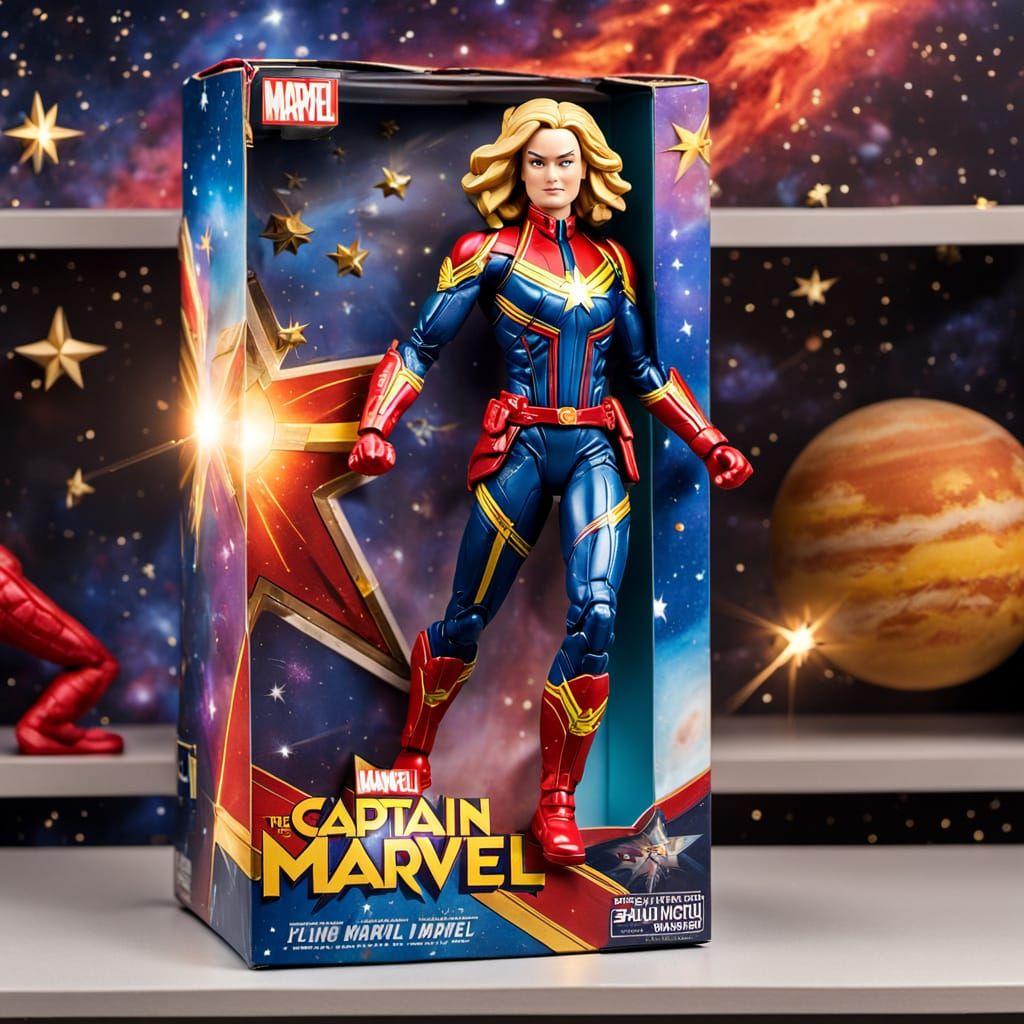 Captain Marvel Breaks Free in a Galaxy of Wonder