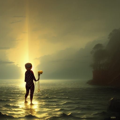 Monkey Digs Cheese: Dark Fantasy Concept Art