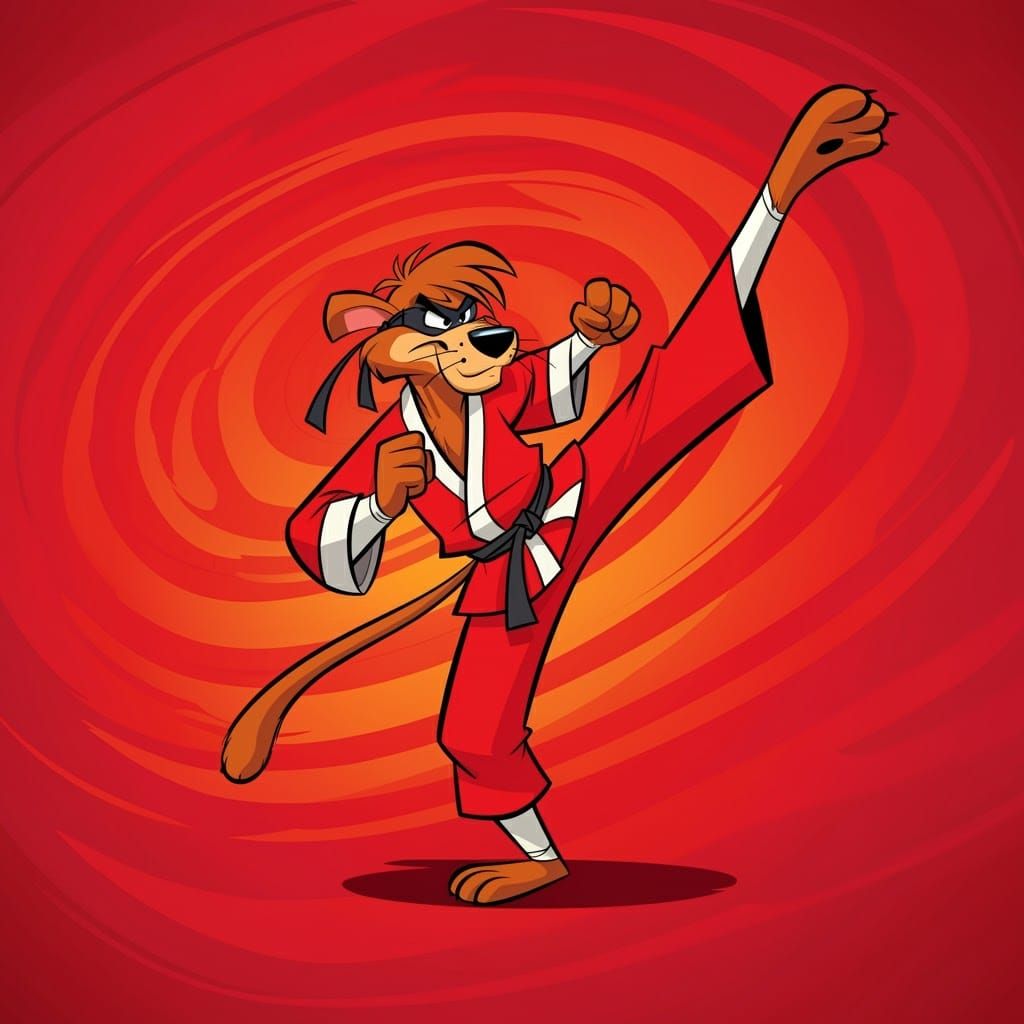 Hannah Barbara’s iconic Hong Kong Phooey, a dog character in...