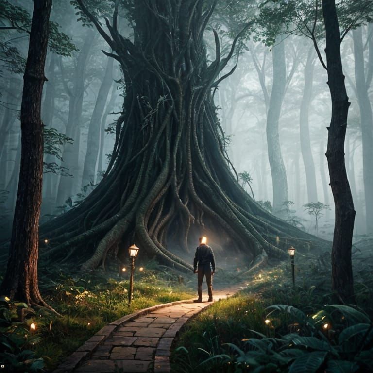 Man Searches for Love in Primordial Forest