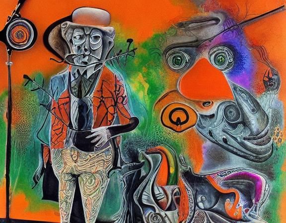 Freud's Delusions: Surrealist Painting in Cubist Style