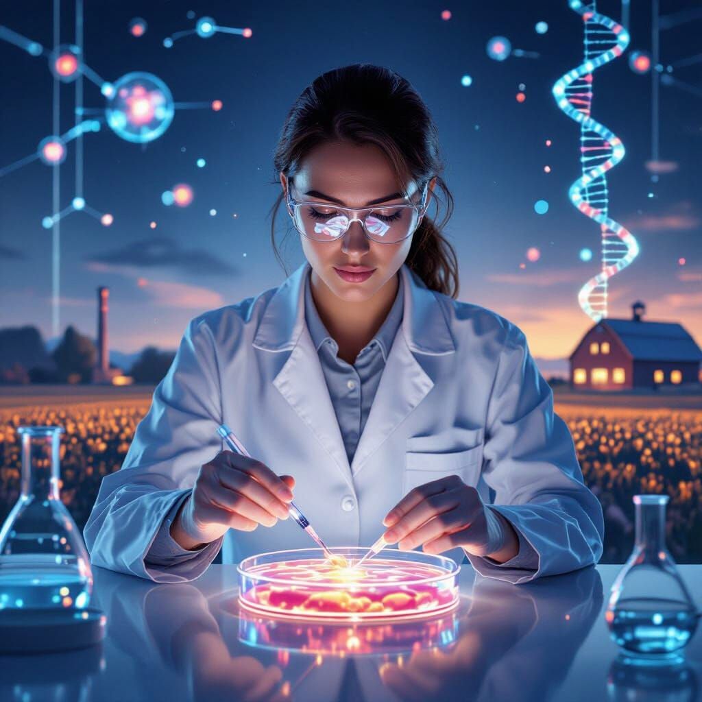 Lab-Grown Meat: Futuristic Science Meets Fading Farms