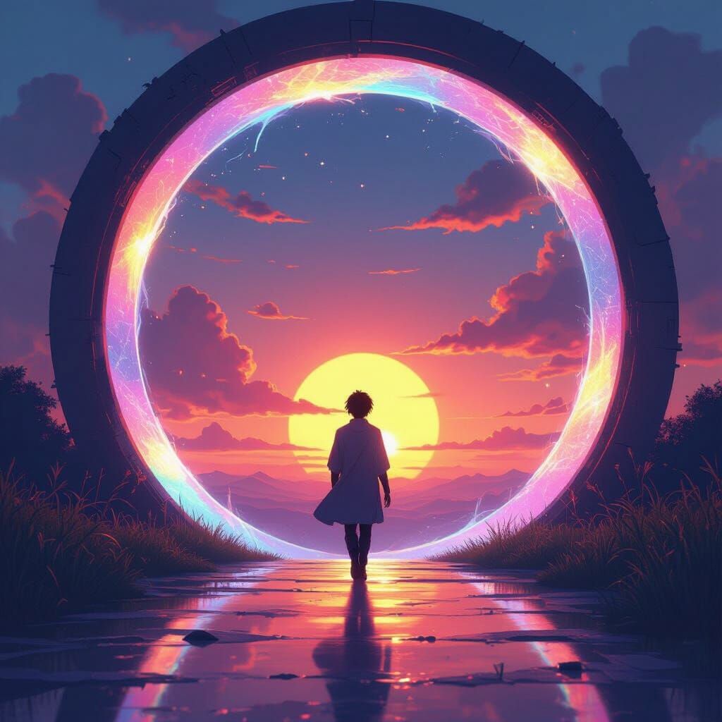 Suguru Geto Enters New Dimension at Sunset