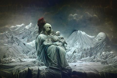 Mother Russia: Dark Horror Art in Doré Style