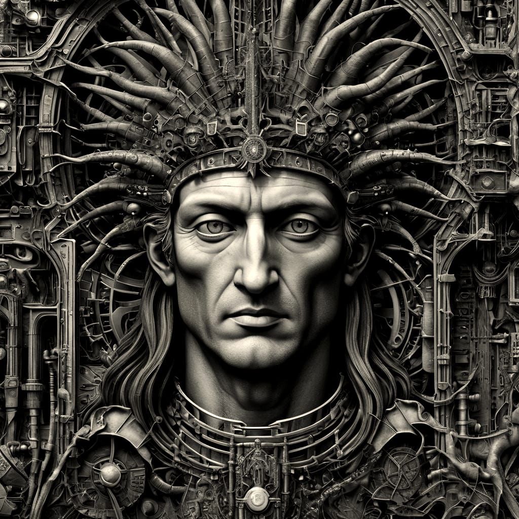 Dante's Inferno: Organic Motherboard Art