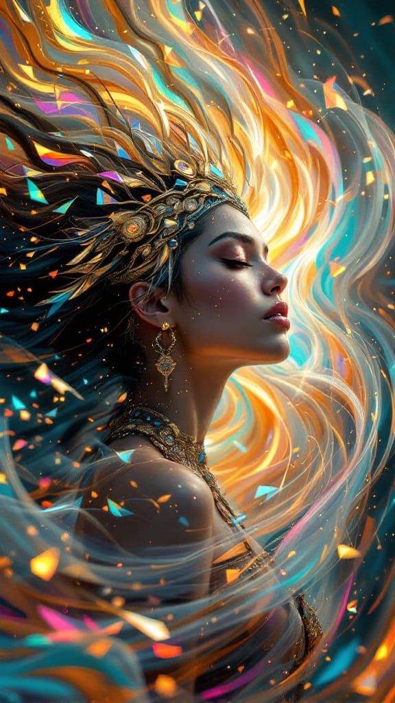 Surreal Digital Art of Emotional Healing and Liberation