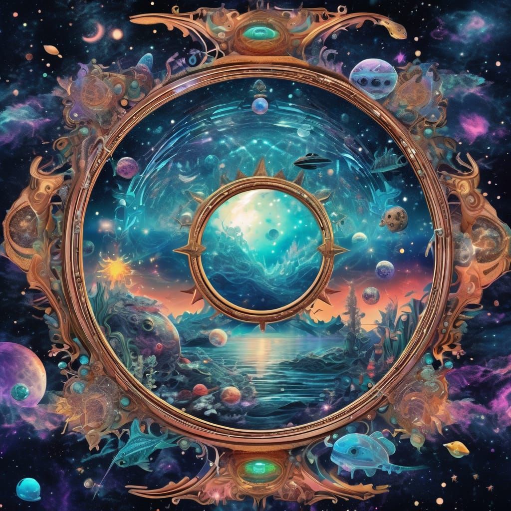 Infinity Reflected in Cosmic Waters