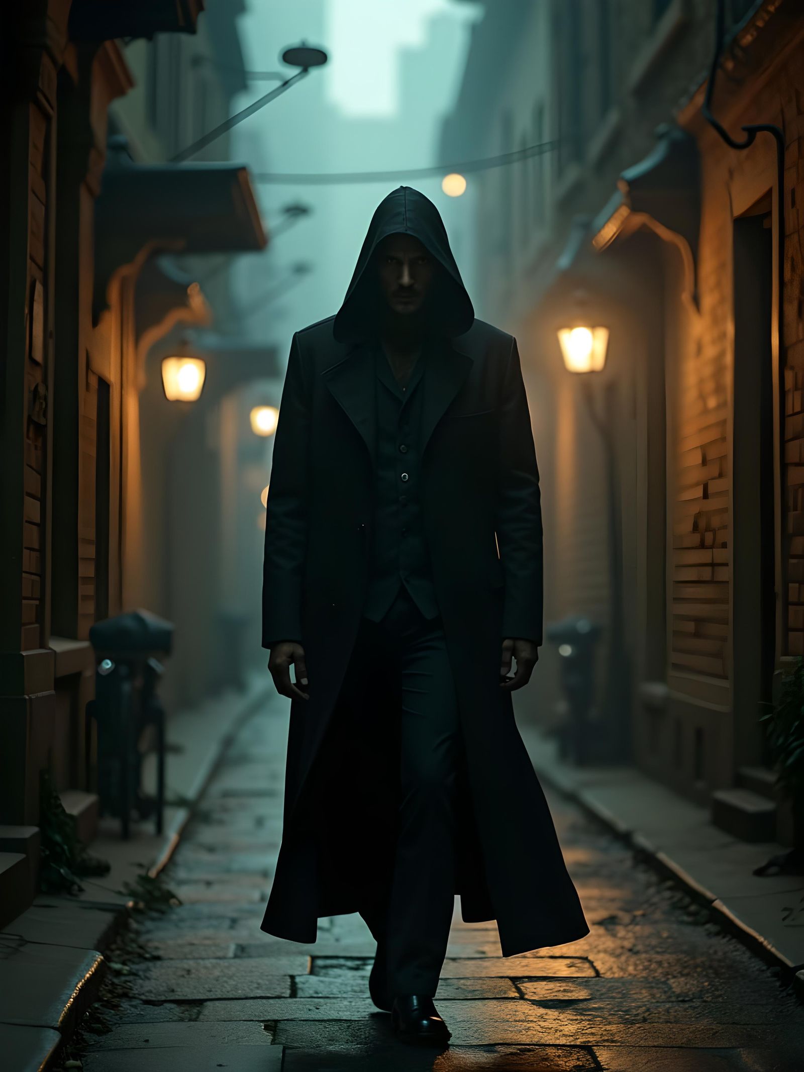 Tall handsome, the angel of death, but he is kind and compas...