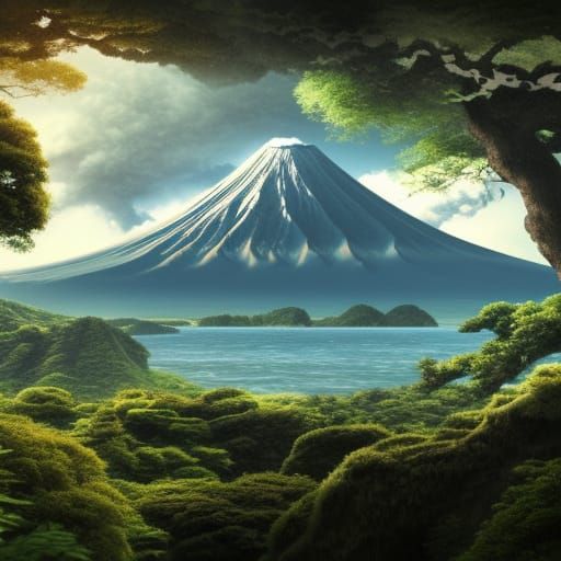 Beautiful Japanese scenery