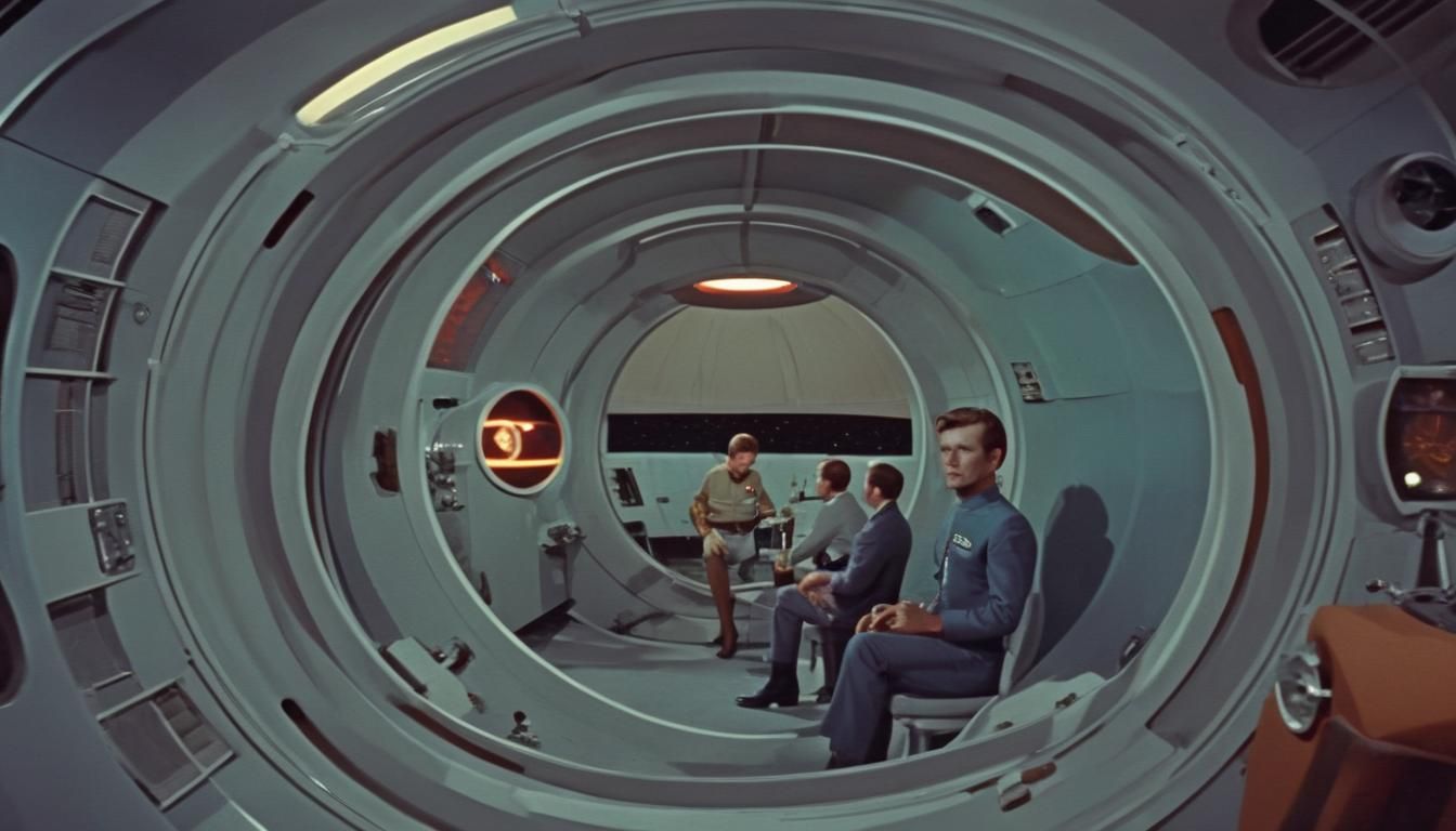 Fantastic Future: A Retro Sci-Fi Vision