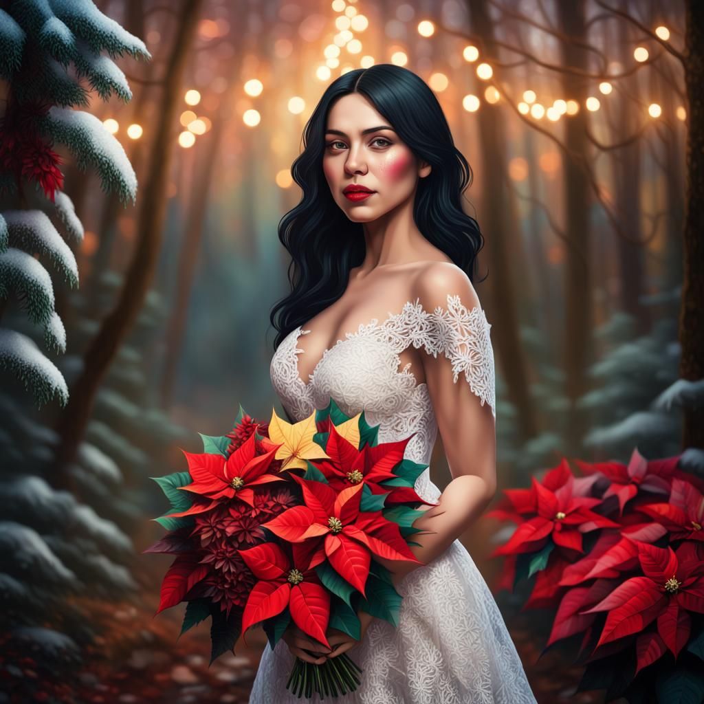 Christmas bride