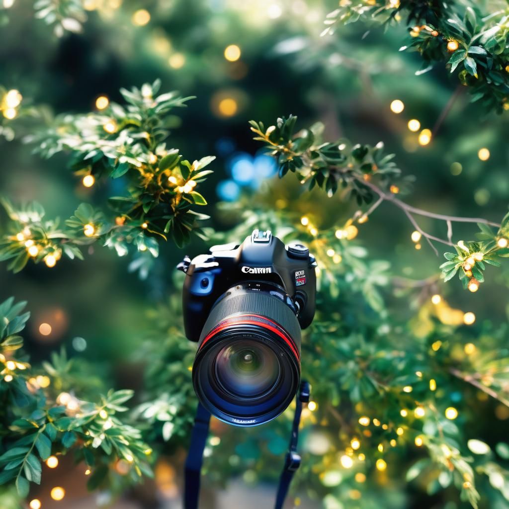 Professional Photography with Natural Bokeh Lighting