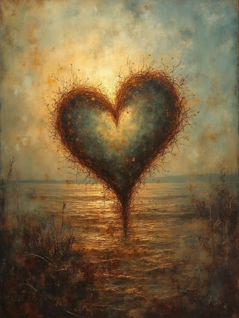 Charred and Rusty Liquified Muslin [lots of descriptive flow...