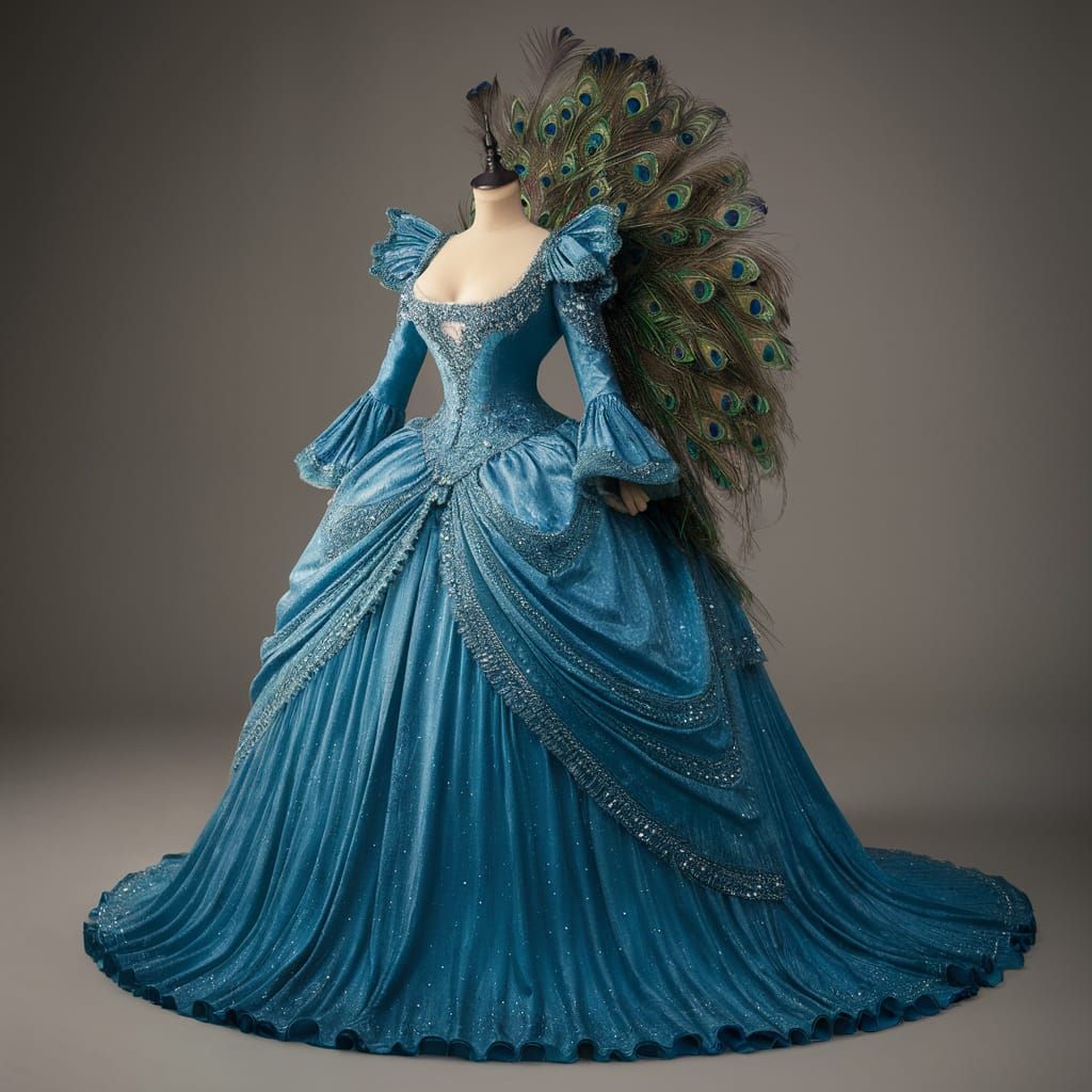 Victorian Fantasy Princess Dress with Sparkling Details and ...