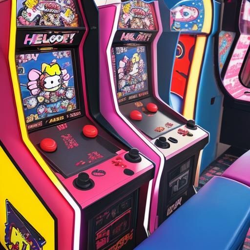 Hello Kitty Video Arcade Game