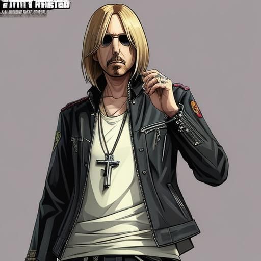 GTA Style Character in Anime Style