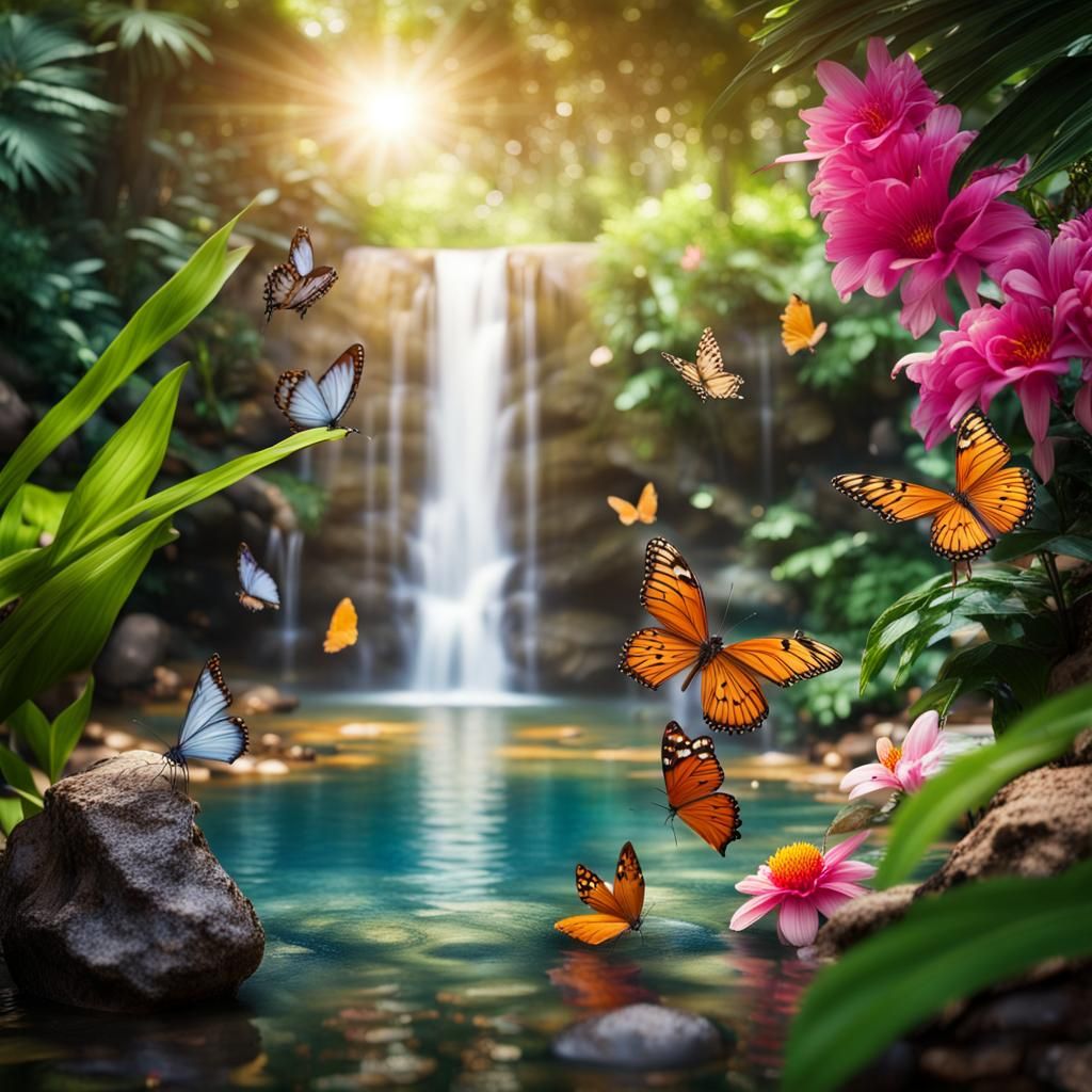 Butterfly oasis