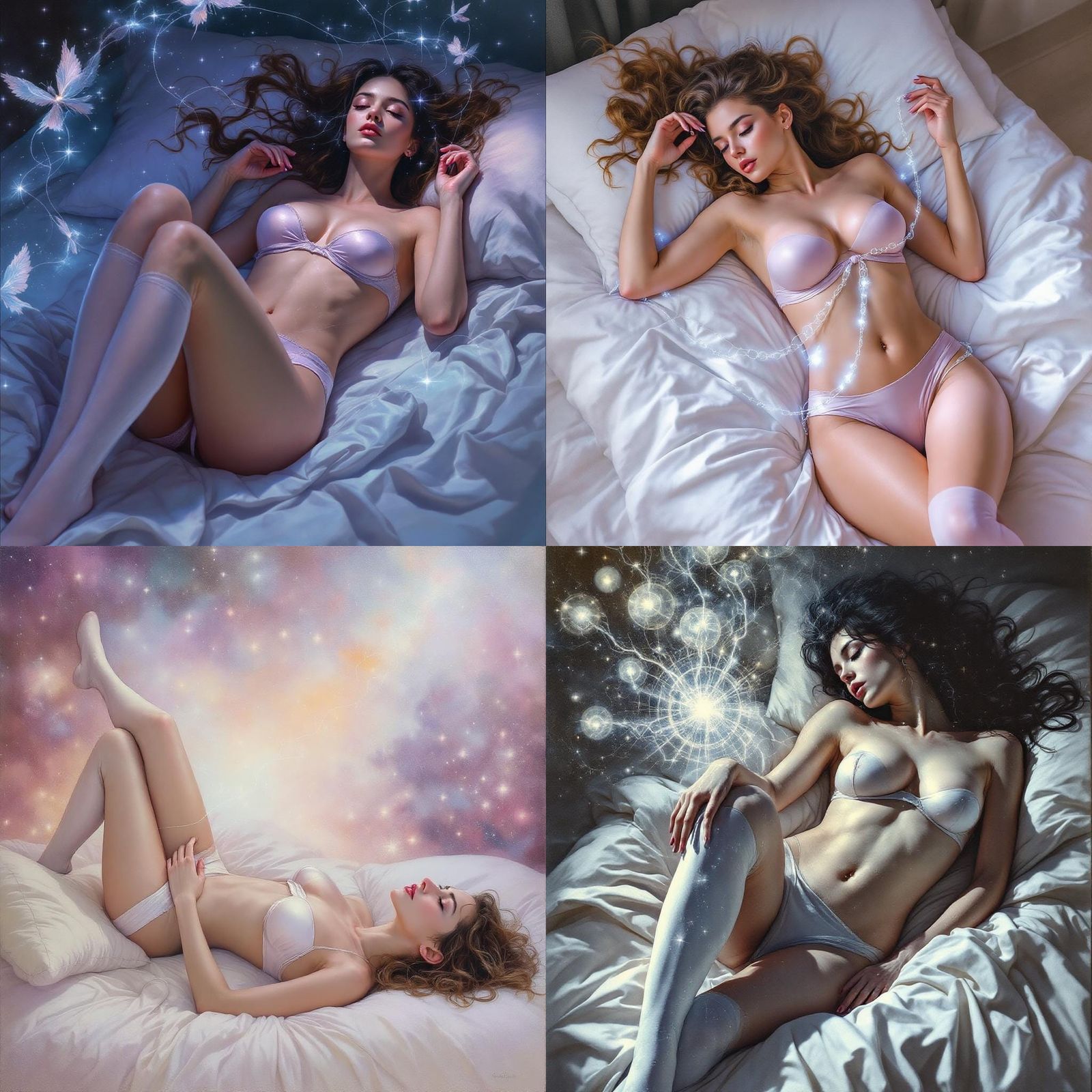 Astral Projection: Soul's Journey in Hyper-Realism