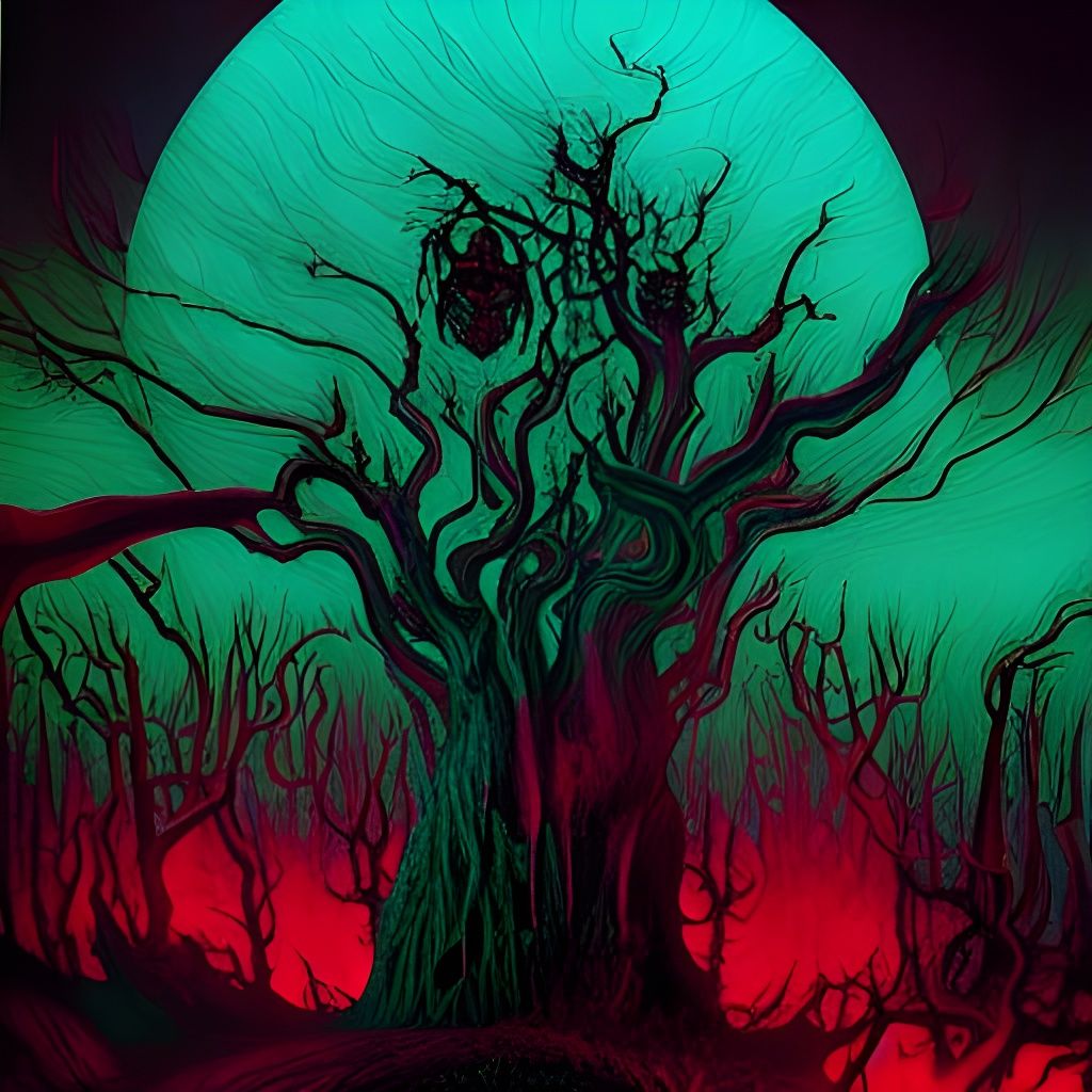 Spectral Dawn with Raspberry Bioluminescence