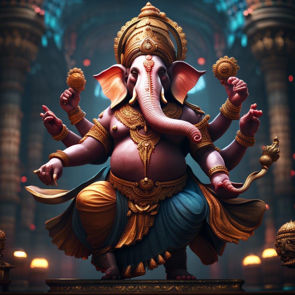 Many-Armed Ganesha